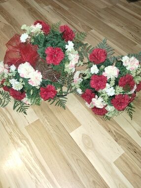 Memorial Saddle With Matching Vase